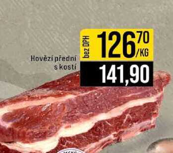 Hovězí přední s kostí 1kg