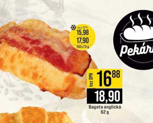 Bageta anglická 62 g 