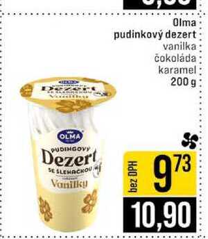 Olma pudinkový dezert vanilka čokoláda karamel 200g