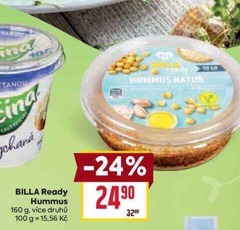 BILLA Ready Hummus 160 g