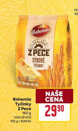 Bohemia Tyčinky Z Pece 160 g 
