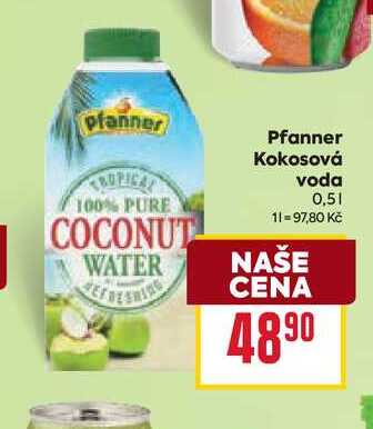 Pfanner Kokosová voda 0,5l