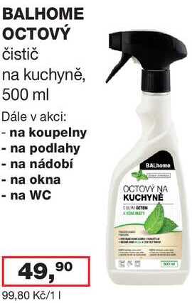 BALHOME OCTOVÝ 500 ml