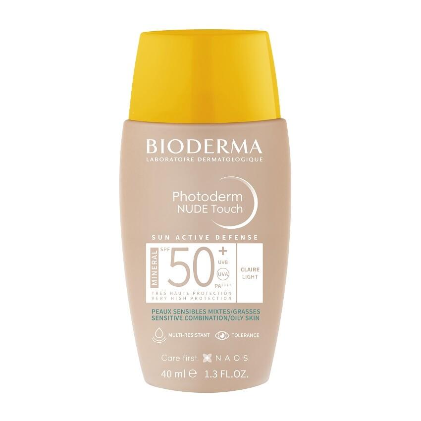 Bioderma Photoderm Nude Touch Světlý Spf50+ 40ml