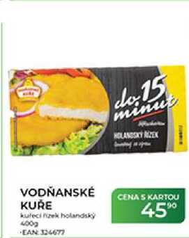 VODŇANSKÉ KUŘE kuřecí řízek holandský 400 g