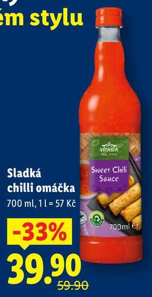 Sladká chilli omáčka, 700 ml