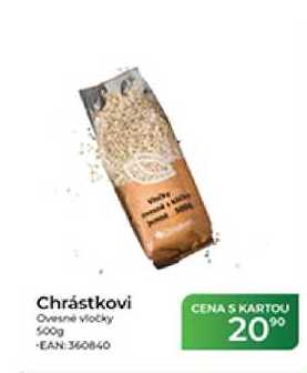 Chrástkovi Ovesné vločky 500g 