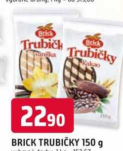 BRICK TRUBIČKY 150 g 