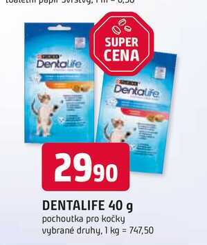 DENTALIFE 40 g pochoutka pro kočky 