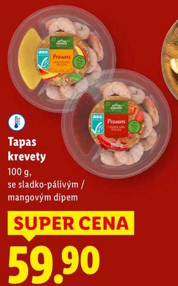 Tapas krevety, 100 g