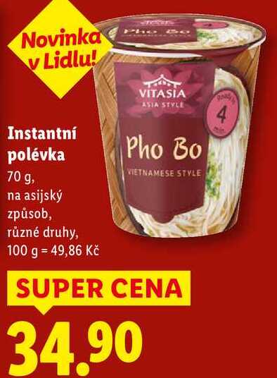 Instantní polévka, 70 g