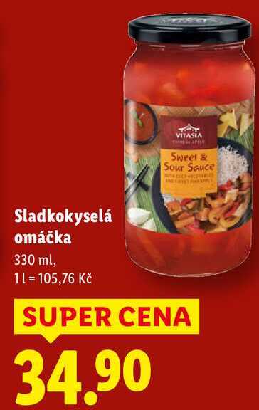Sladkokyselá omáčka, 330 ml