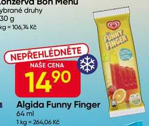 Algida Funny Finger 64 ml 