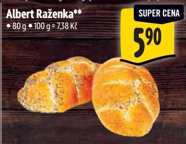 Albert Raženka, 80 g