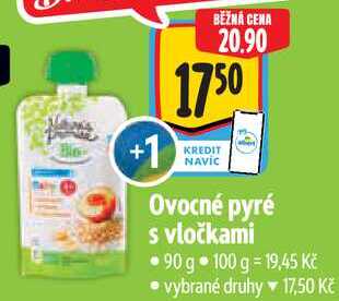 Nature's Promise Bio Baby Pyré hruška 90g