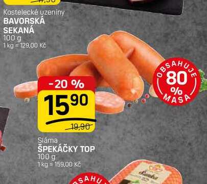 ŠPEKÁČKY TOP 100 g