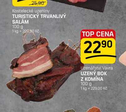 UZENÝ BOK Z KOMÍNA 100 g