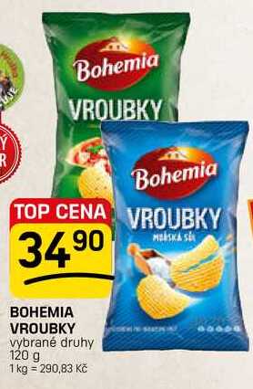 BOHEMIA VROUBKY vybrané druhy 120 g