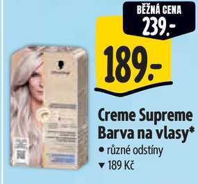 Creme Supreme Barva na vlasy