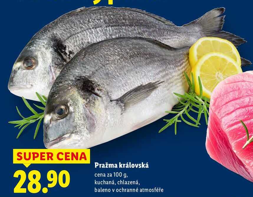 Pražma královská, cena za 100 g