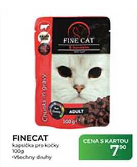 FINECAT kapsička pro kočky 100g   