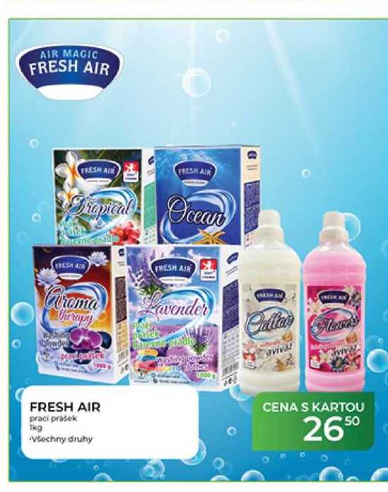 FRESH AIR prací prášek 1kg 