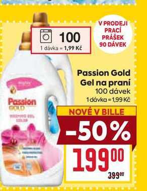 Passion Gold Gel na praní 100 dávek