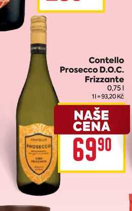 Contello Prosecco D.O.C. Frizzante 0,75l