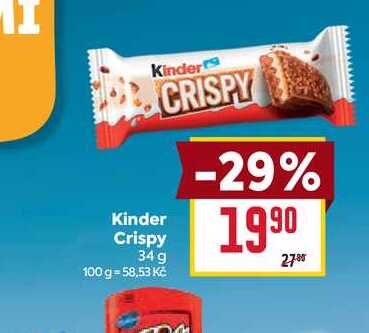 Kinder Crispy 34 g 