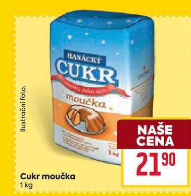 Cukr moučka 1kg 
