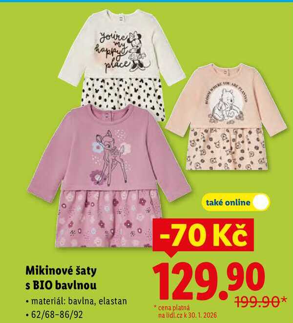 Mikinové šaty S BIO bavlnou