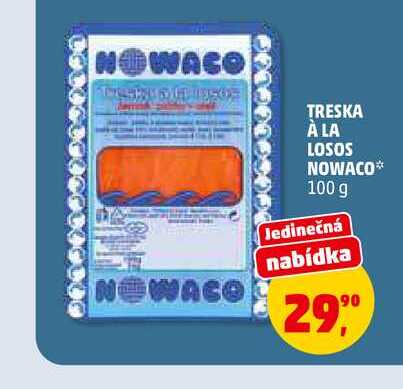 TRESKA À LA LOSOS NOWACO, 100 g
