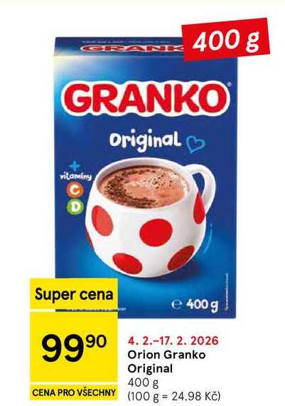 Orion Granko Original, 400 g 