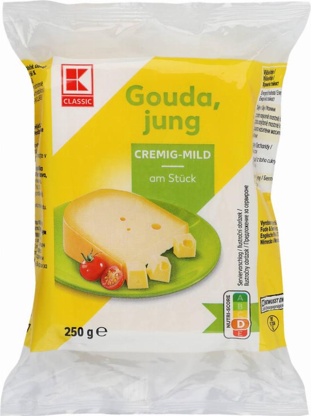 K-Classic Gouda bloček 48 %