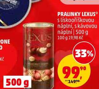 PRALINKY LEXUS, 500 g