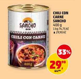 CHILI CON CARNE SANCHO, 400 g