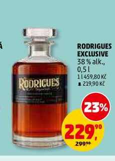 RODRIGUES EXCLUSIVE, 0,5 l