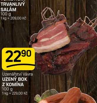 UZENÝ BOK Z KOMÍNA 100 g 