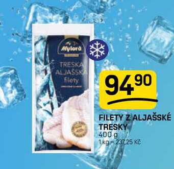 FILETY Z ALJAŠSKÉ TRESKY 400 g 