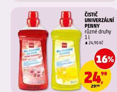 ČISTIČ UNIVERZÁLNÍ PENNY, 1 l