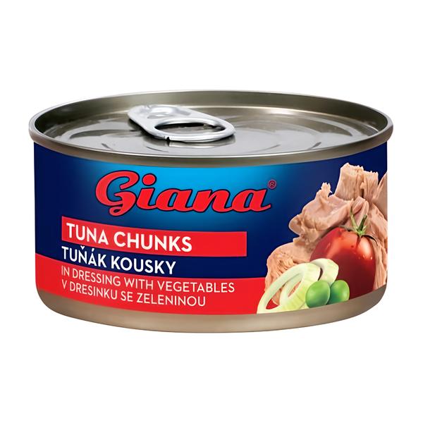 Giana Tuňák v rajčatové omáčce se zeleninou