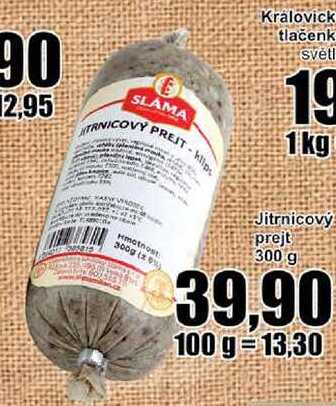 Jitrnicový prejt 300 g