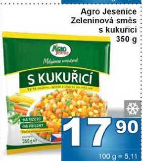 Agro Jesenice Zeleninová směs s kukuřici 350 g 