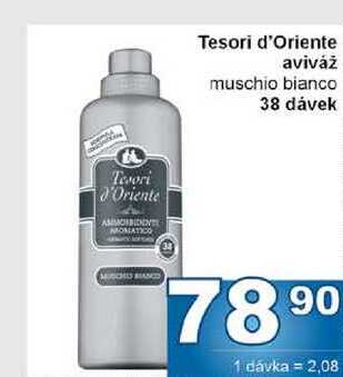 Tesori d'Oriente aviváž muschio bianco 38 dávek 