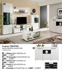 Program TRENTINO - 2 TV komoda