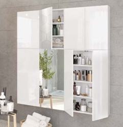 Koupelnová skříňka na zavěšení DUO