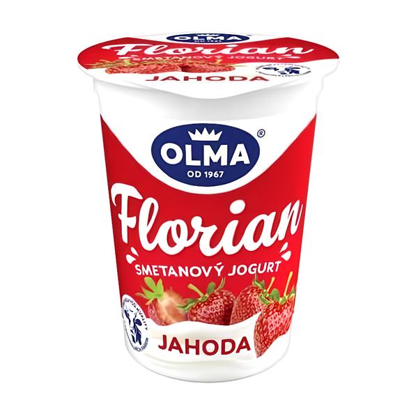 Olma Florian Smetanový jogurt jahoda