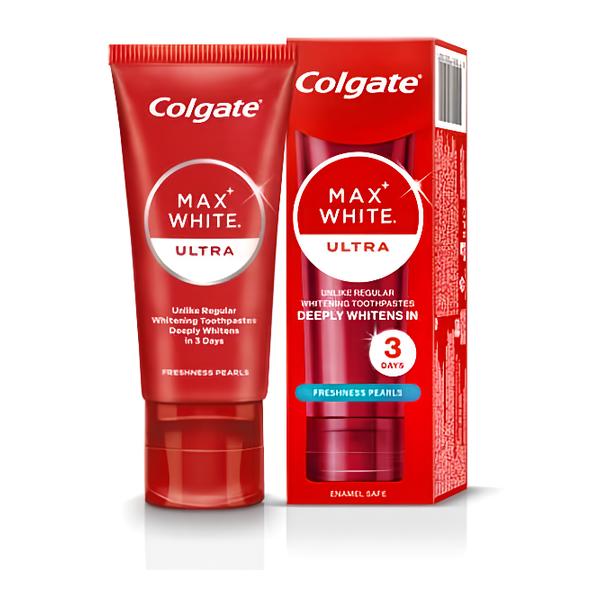 Colgate Max White Ultra Fresh Pearls bělicí zubní pasta