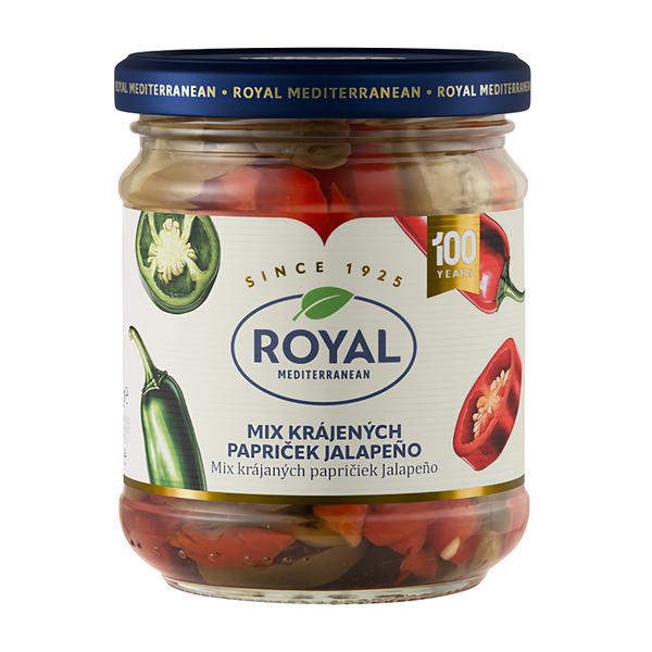 Royal Mix zelených a červených papriček jalapeno