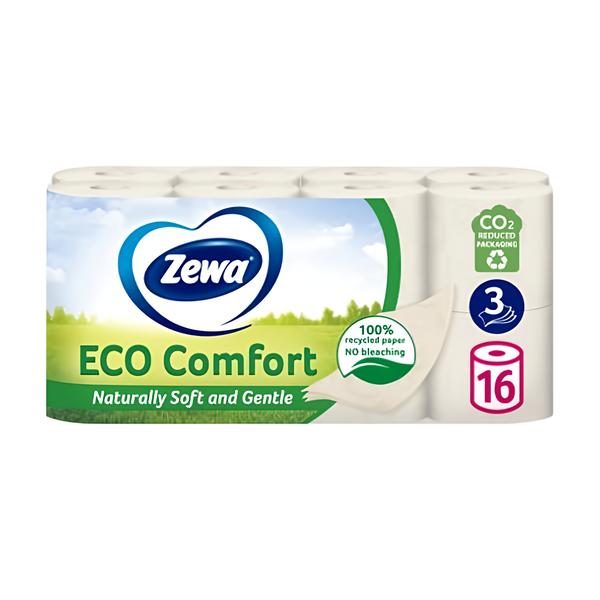 Zewa Eco Comfort toaletní papír 3vrstvý, 16 rolí